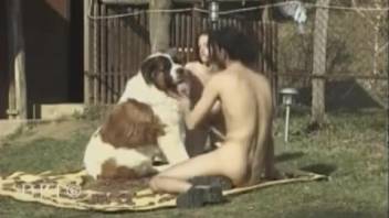Beastly XXX action with two lustful babes